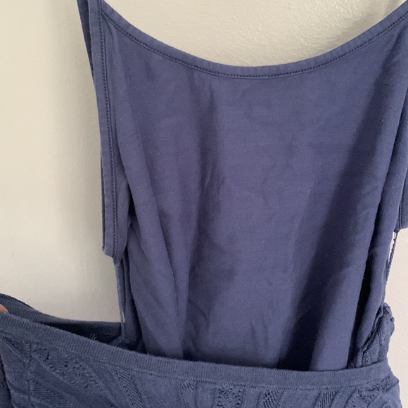 EUC Athleta Downtown Fine Knit Lined Cotton Cashmere Short Sleeve Sweater Dress - Picture 6 of 7